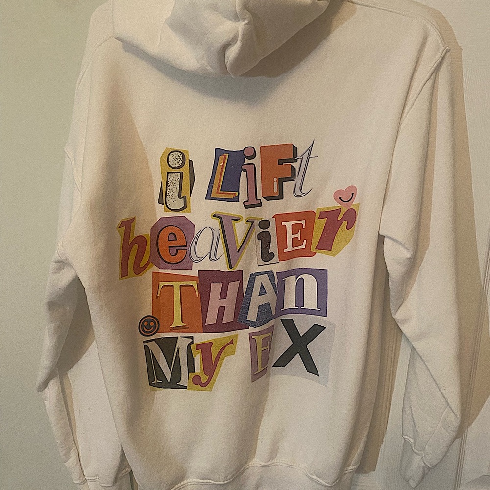 Gym graphic hoodie
